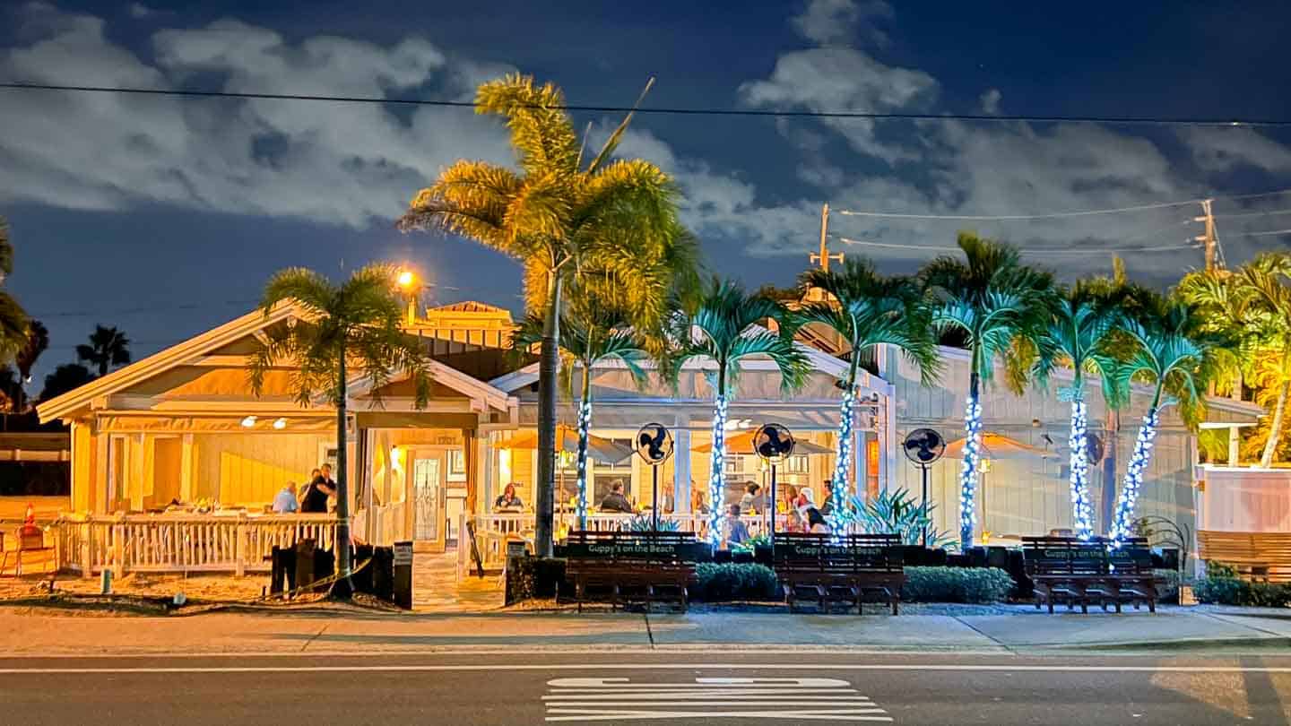 Clearwater Restaurants guppy's on the beach2 GETTING STAMPED