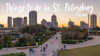 view of the St Petersburg FL Skyline for things to do featured image