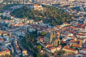 Aerial view of Brno, Czech Republic - Top rate destination