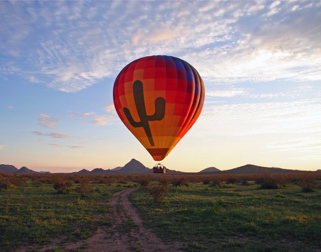 Scottsdale hot air balloon ride