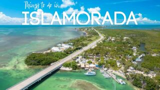 Drone Photo of Robbies and Lower Matecumbe Key and Things to do in Islamorada - Featured Image