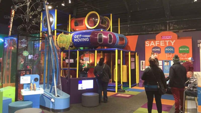 Interior view of the Betty Brinn Children's Museum in Milwaukee