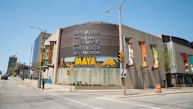 Exterior view of the Milwaukee Public Museum