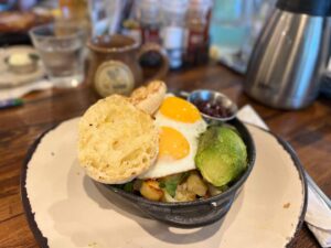 Egg Harbor Cafe Breakfast Plate in Lake Geneva