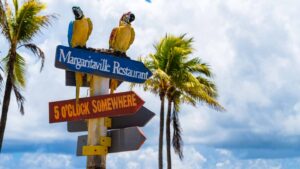 Orignal Margaritaville Key West Bar sign