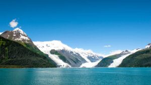 Prince William Sound glacier Whittier Alaska