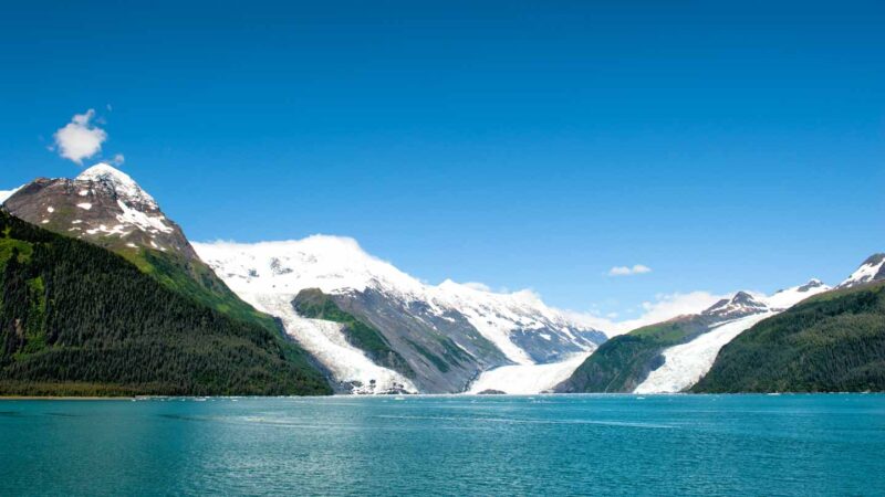 Prince William Sound glacier Whittier Alaska