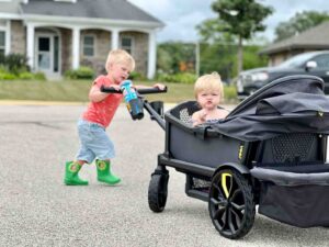 Best Wagon Stroller Veer kids in wagon