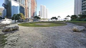 The Miami circle historical site