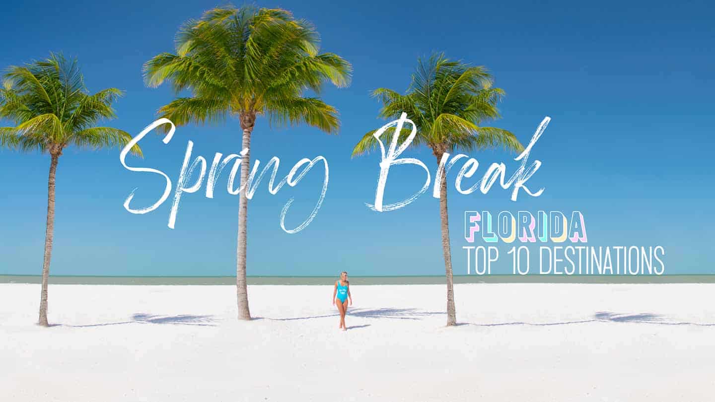 ¿Cuál es el destino de vacaciones de primavera más popular en Florida?