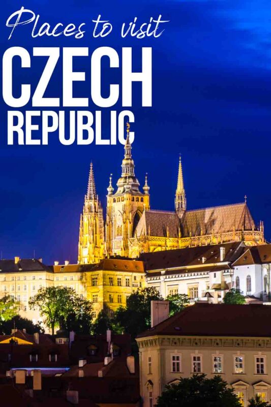 Pinterest Image Best Places to Visit in Czech Republic