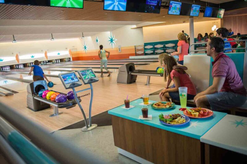 Bowling alley at Cabana Bay Beach Resort Universal Orlando