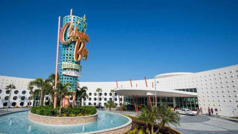 Universal Orlando Cabana Bay Beach Resort Entrance