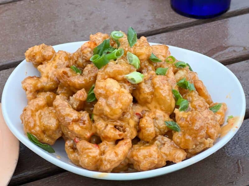 Fried Bom bom shrimp in Florida