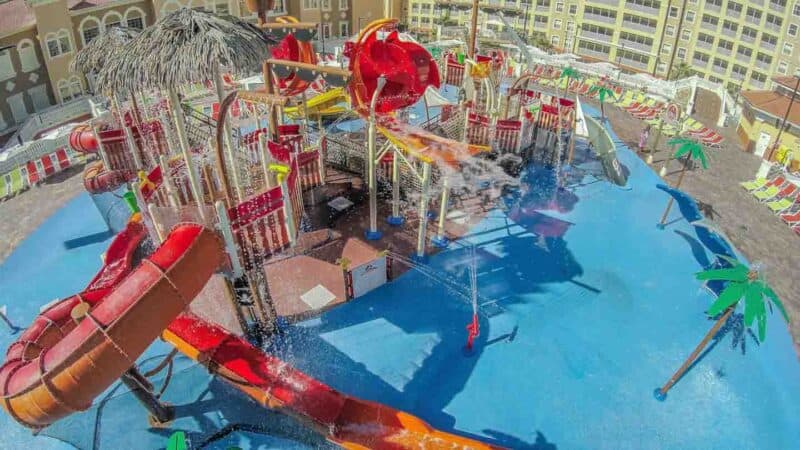 huge kids waterpark at Westgate Town Center Resort in Orlando