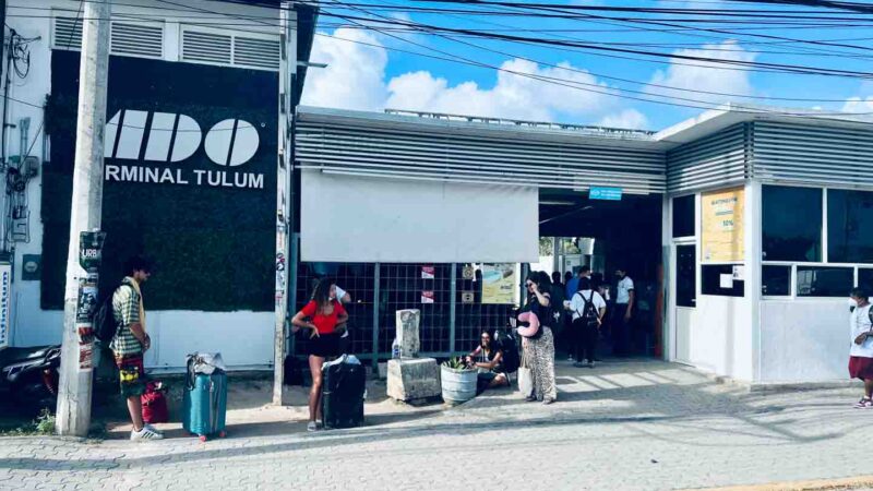 Ado bus terminal in Tulum