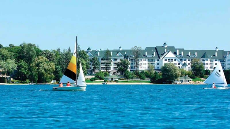 The Osthoff Resort on Elkhart Lake in Wisconsin