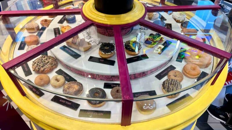 Donuts at VooDoo Donuts CityWalk