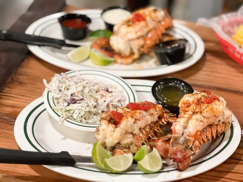 lobster at Half Shell Raw Bar Key West Restaurant