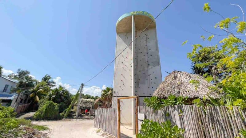 El Cuyo Tower Climbing Wall