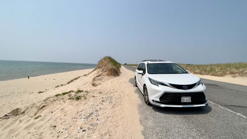 Sand Dunes in Ludington Michigan