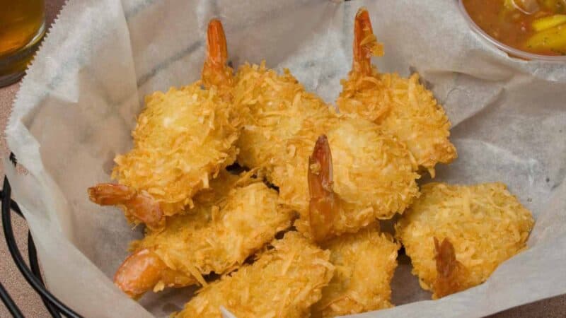 fried coconut shrimp