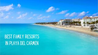 view of beachfront family resort in Playa del Carmen