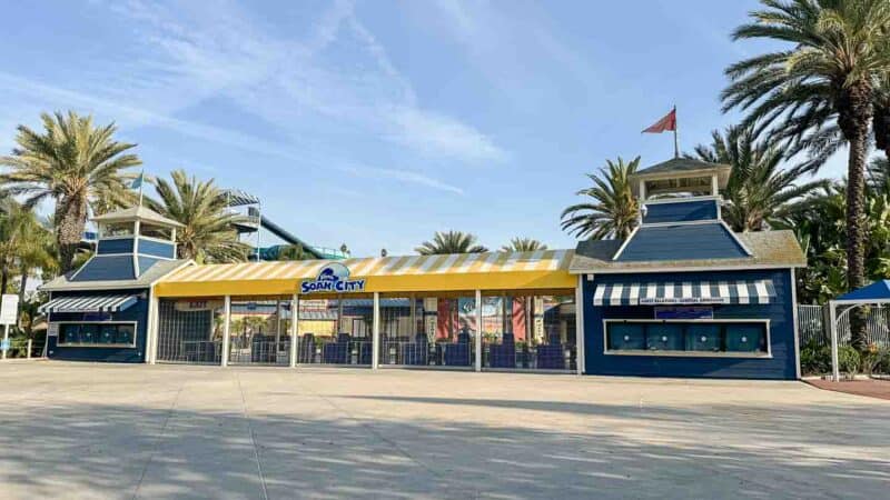 Exterior of Knotts Berry Farms Soak City Water Park