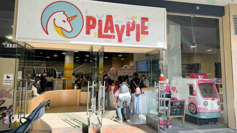 Playpie sign above the Source OC location in Buena Park