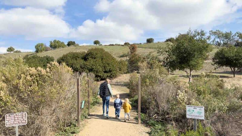 Ralph B Clark Regional Park Family walking