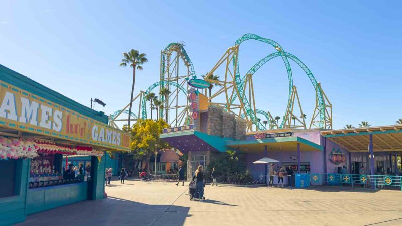Roller Coasters at Knotts Berry Farm
